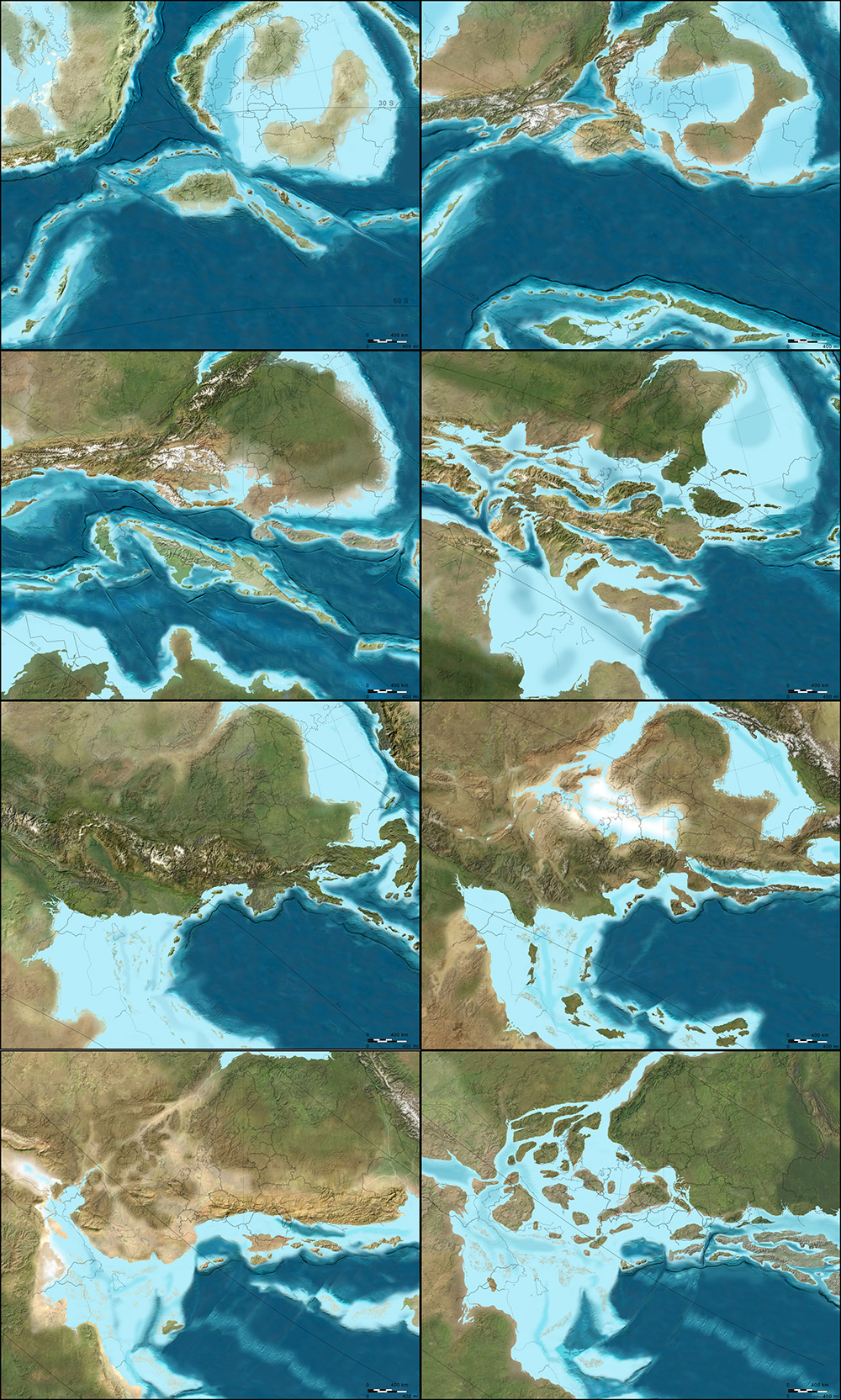 How the North American and European Continents Have Formed 2 paleotectonic evolution of europe 1