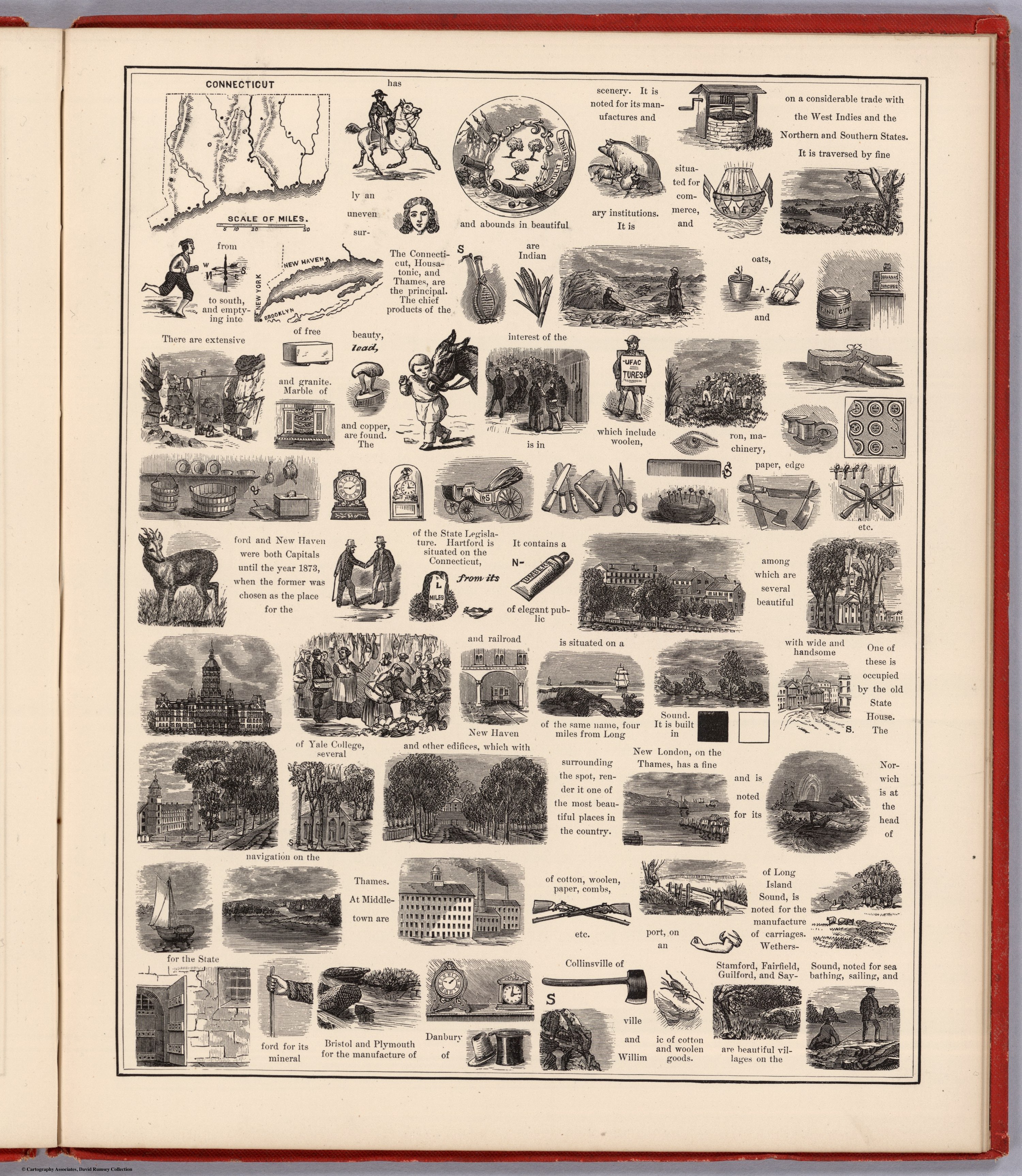Can You Decode the Hieroglyphic Geography of the United States? 2 Hieroglyphic Geography of Connecticut