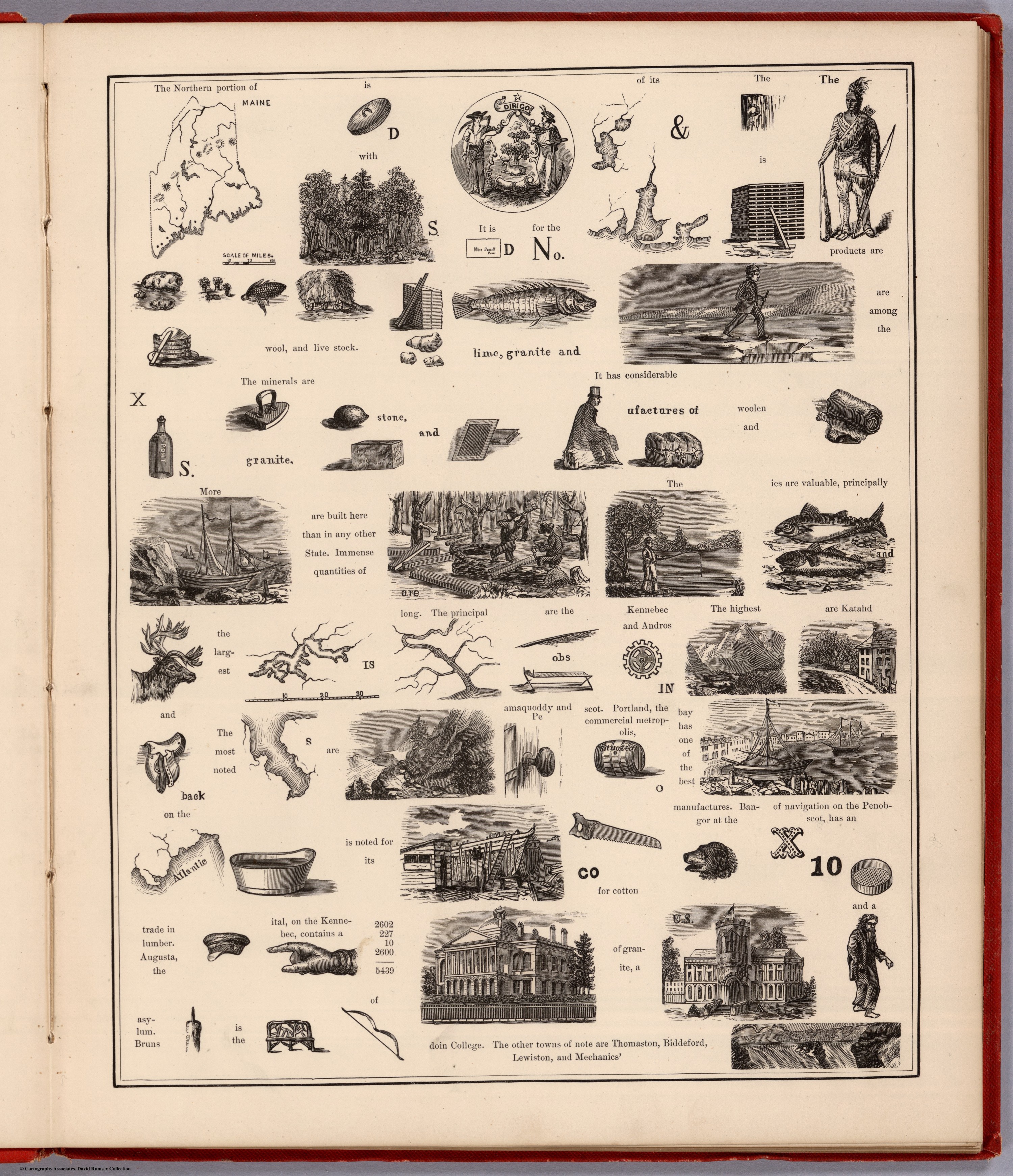 Can You Decode the Hieroglyphic Geography of the United States? 3 Hieroglyphic Geography of Maine
