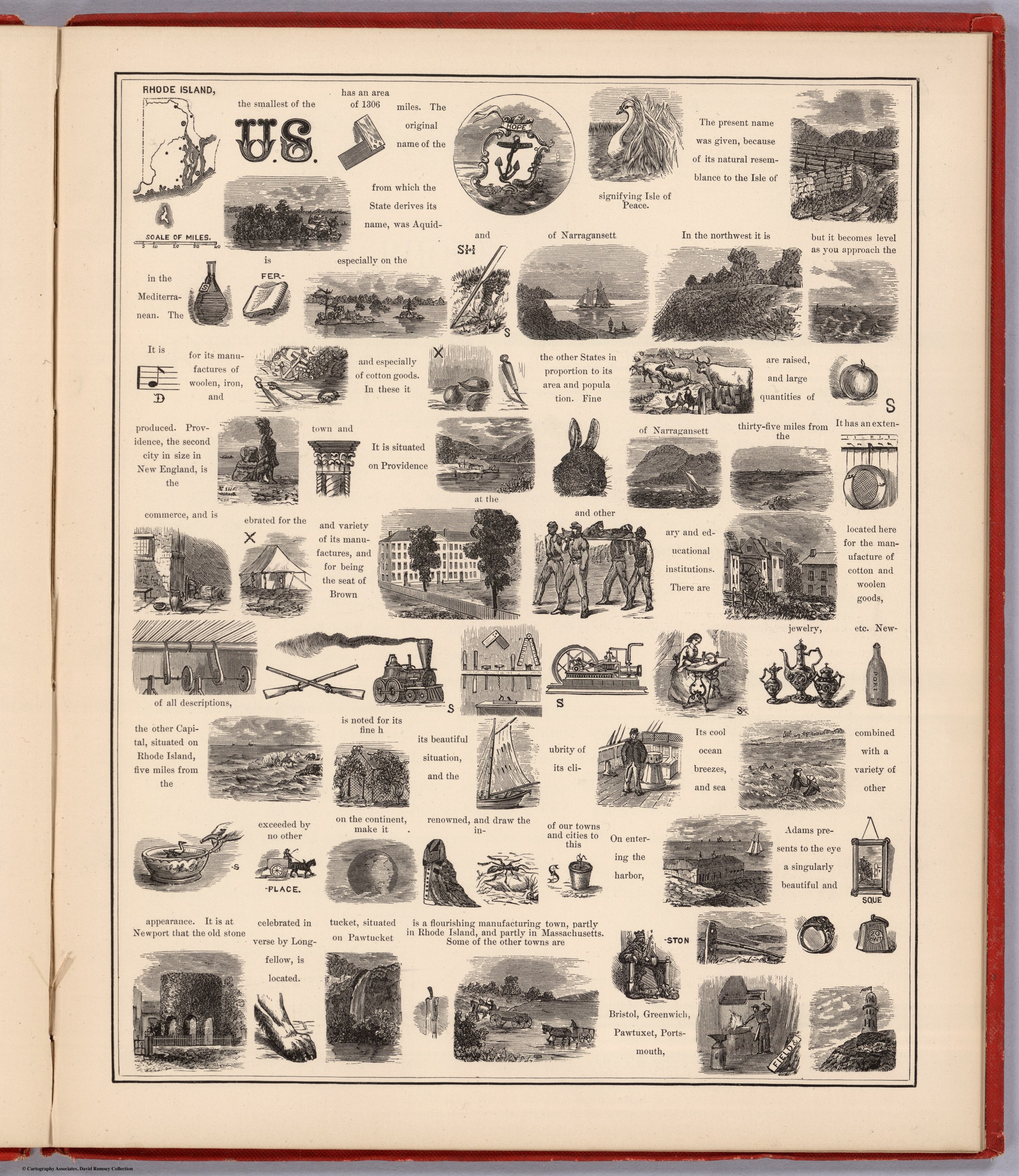 Can You Decode the Hieroglyphic Geography of the United States? 7 Hieroglyphic Geography of Rhode Island