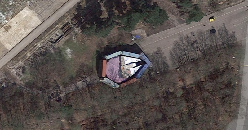 millennium falcon found near london