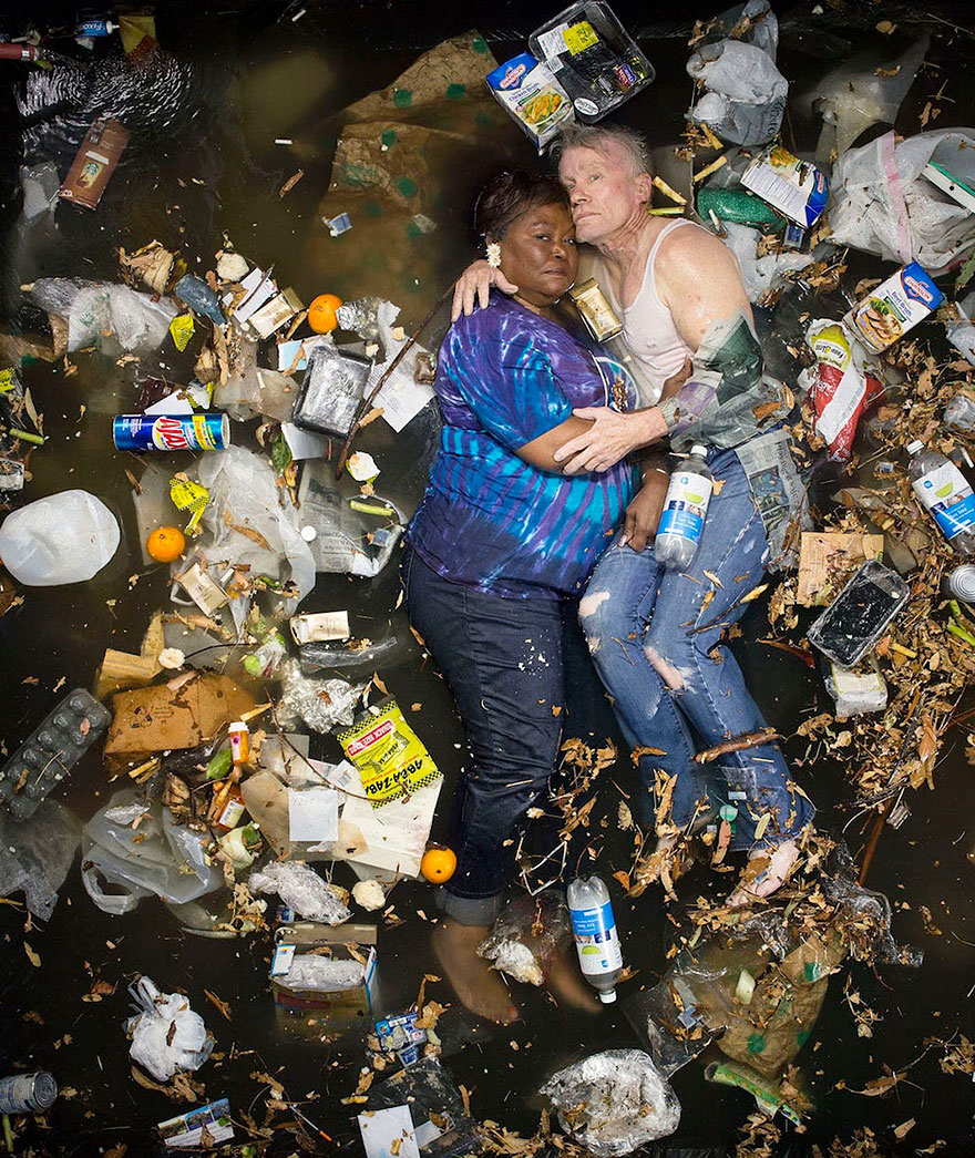 people photographed in 7 days worth of their garbage 1b