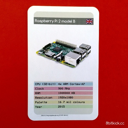 8-Bit Computer Collectible Trump Cards 5 8bit computer collectible cards 5