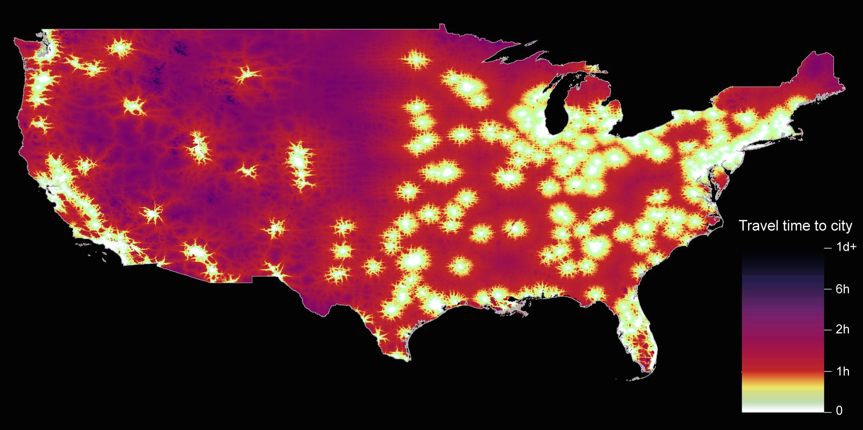 daily commute travel time to cities around the world 5