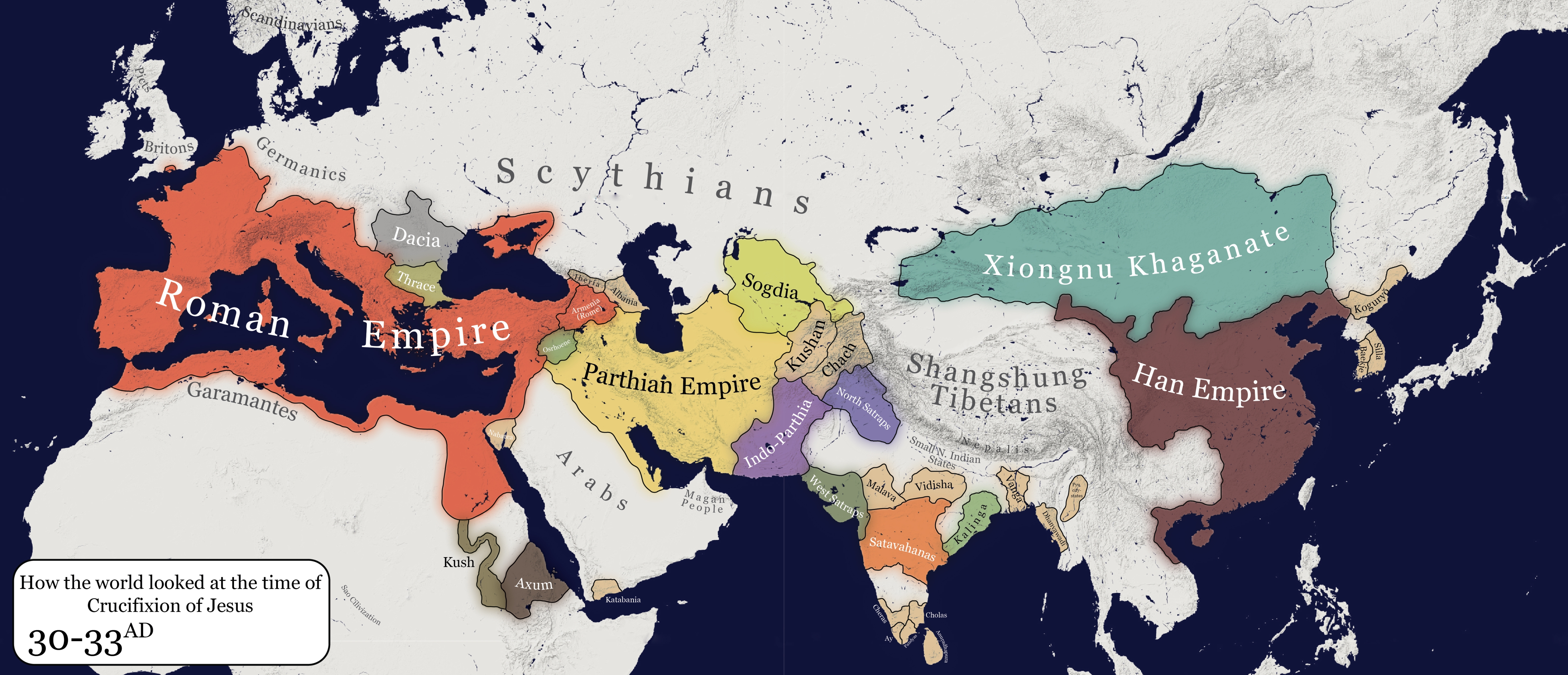 what the world looked like when jesus christ was crucified 5